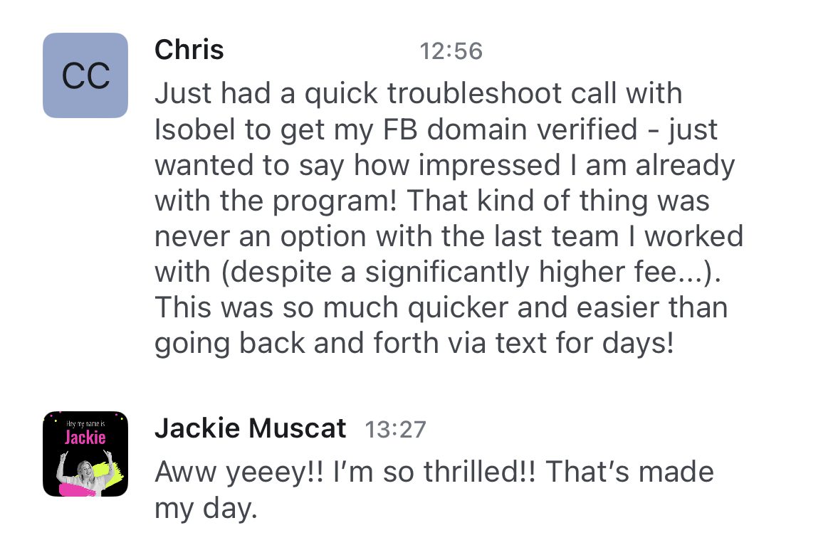 Chris Verified Domain