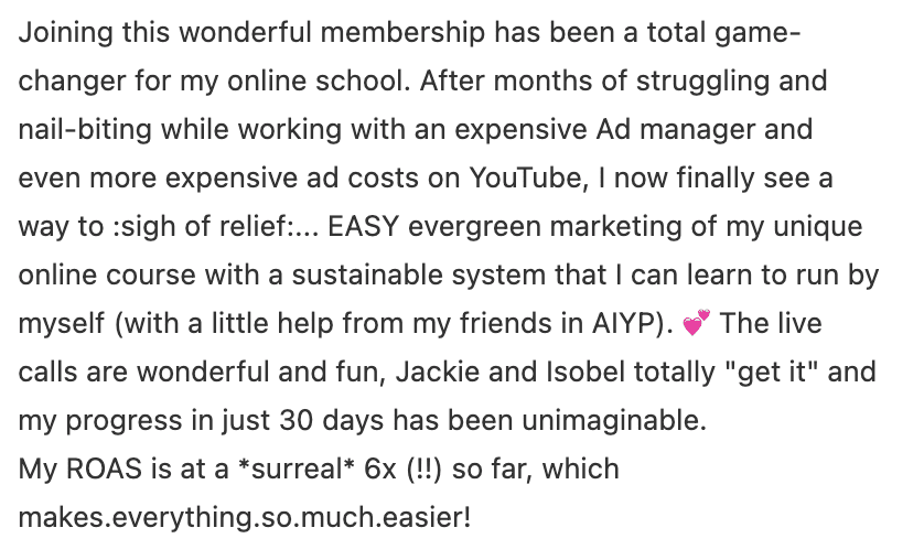 Susanna Feedback Form